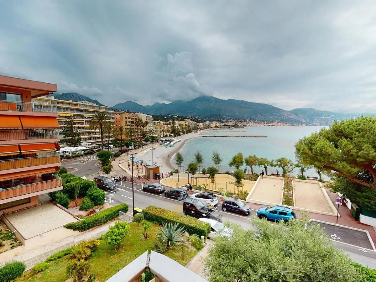 Studio Spacieux Avec Terrasse Face Mer Et Coin Nuit, Proche Plages Et Commerces, A 10 Min De Monaco - Fr-1-196-337 Roquebrune-Cap-Martin