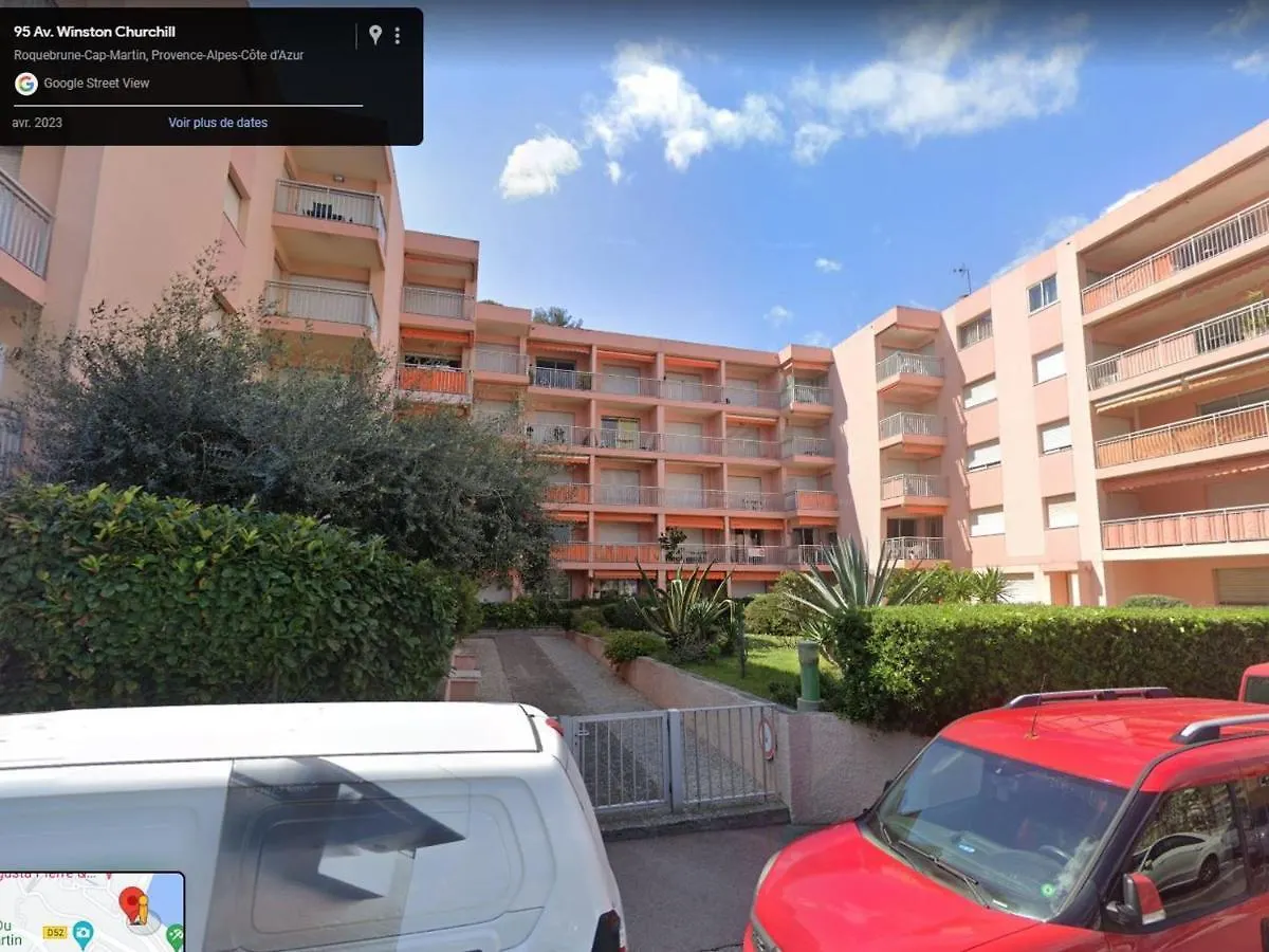 Studio Spacieux Avec Terrasse Face Mer Et Coin Nuit, Proche Plages Et Commerces, A 10 Min De Monaco - Fr-1-196-337 Roquebrune-Cap-Martin Frankrijk